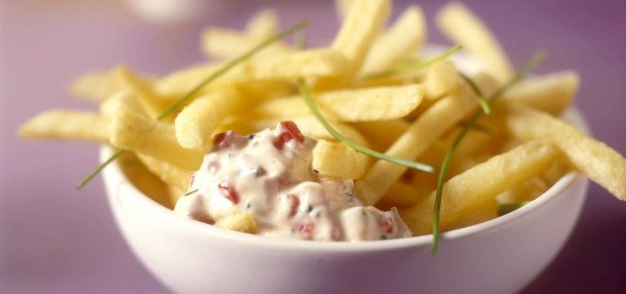 Cartofi prăjiți originali cu dresing Thousand Island