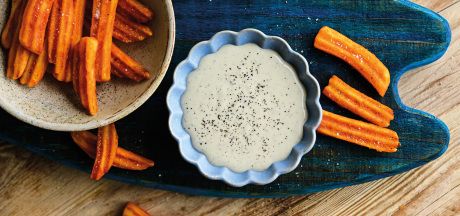 Aviko Wavy Blends Paprika cu sos cremos de gorgonzola